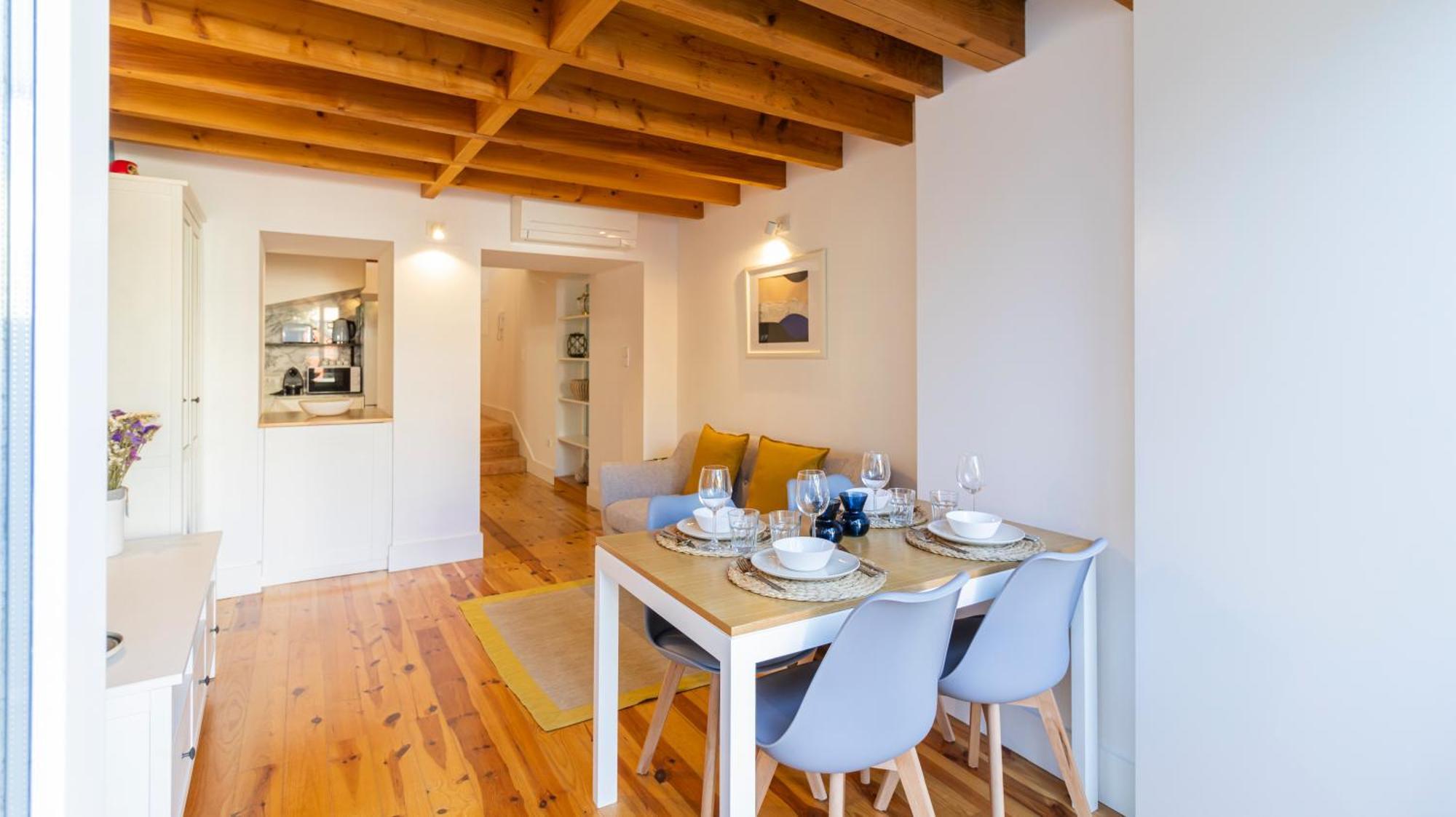 City Center Duplex W Patio By Lovelystay OOporto Exterior foto