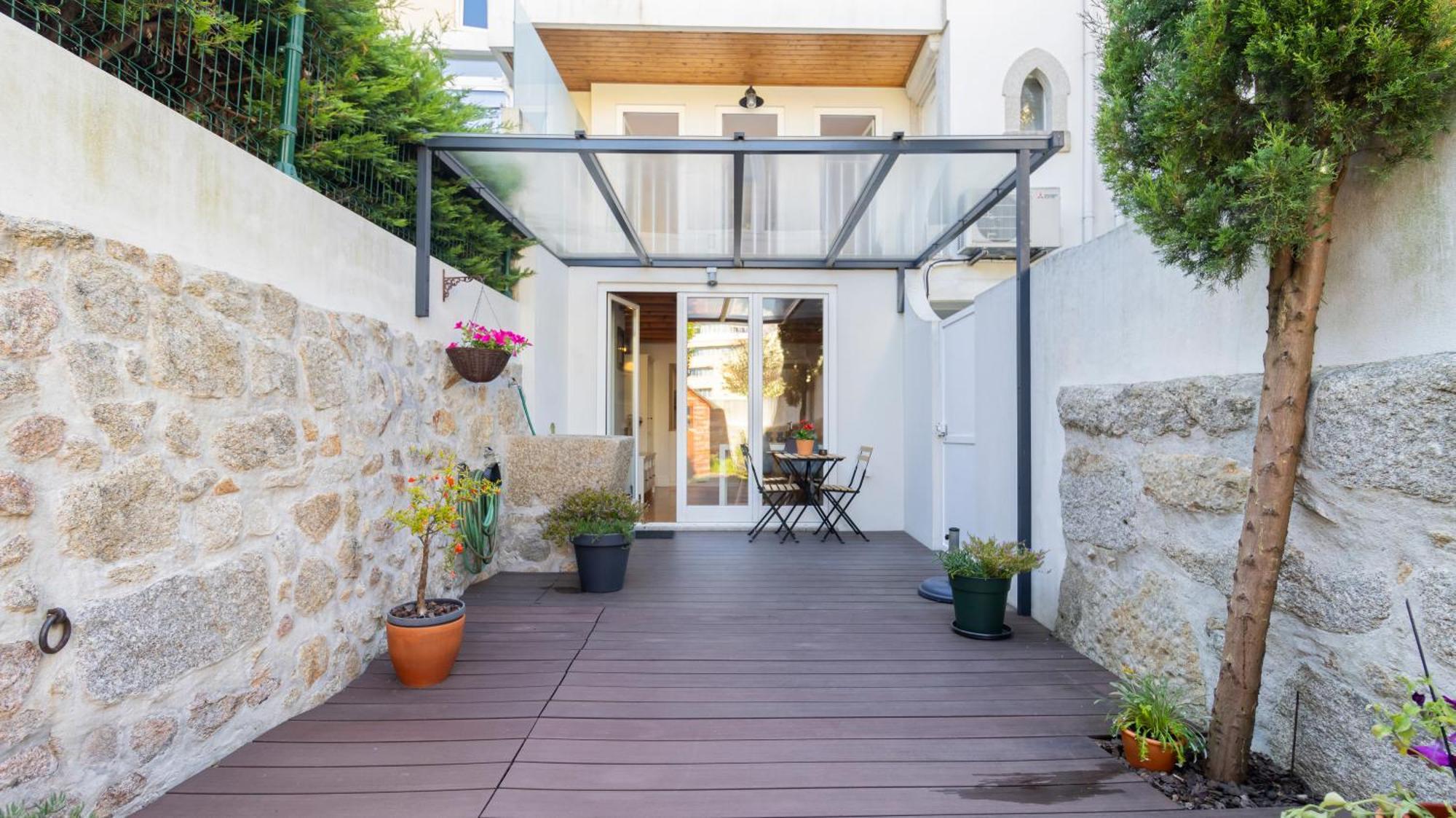 City Center Duplex W Patio By Lovelystay OOporto Exterior foto
